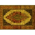 thumbnail image 1 of Ahgly Company Indoor Rectangle Persian Yellow Traditional Area Rugs, 2' x 4', 1 of 4