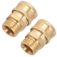 thumbnail image 4 of Adaptador De Montaje Para Lavadora De Alta Presión M22 De Cobre Puro, 2 Uds. Hembra NPT De 3/8 Pulgadas A Macho M22 Conexión Universal Ligero Resistente A La, 4 of 7