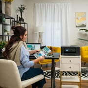 Brother MFC-J1360DW Work Smart Wireless All-in-One Color Printer – Prints on Both Sides, Copies and Scans Multiple Pages, Easy-to-Use Color Display