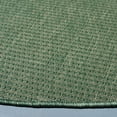 thumbnail image 3 of SAFAVIEH Courtyard Sloan Solid Indoor/Outdoor Area Rug, Dark Green/Beige, 6'7" x 6'7" Round, 3 of 10