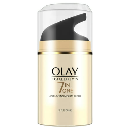 Olay Total Effects 7-in-1 Anti-Aging Daily Face Moisturizer 1.7 fl (Best Oil Of Olay Face Cream)