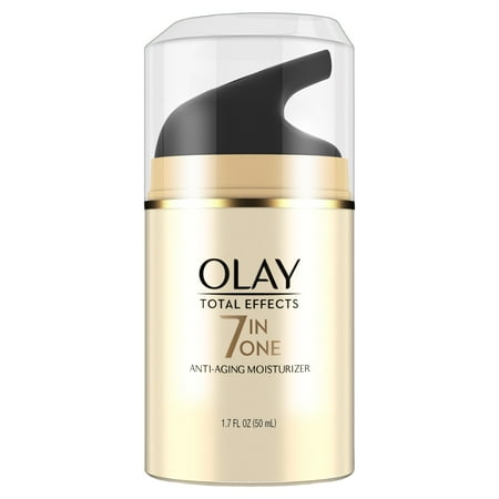 Olay Total Effects 7-in-1 Anti-Aging Daily Face Moisturizer 1.7 fl (Best Anti Aging Secrets)