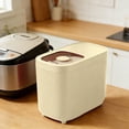 thumbnail image 2 of zhangmingg Airtight Dry Food Storage Container with Dispenser for Rice Cereals and Pet Food Kitchen Organization, 2 of 4