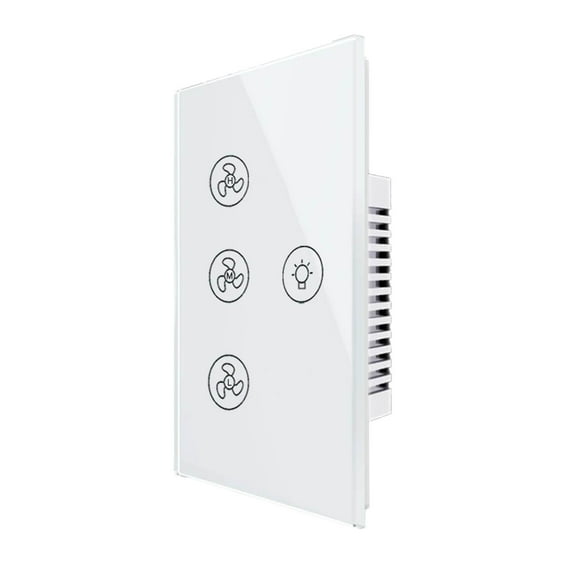 for For Tuya WiFi Ceiling Fan Light Smart Switch Touch Interruptor Smart Home App