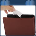 thumbnail image 5 of Unique Bargains Car Trash Can Hanging Car Door Back Seats Faux Leather Trash Bin Wine Red 1 Pcs, 5 of 6
