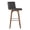 Gray, variant on armen living lcvibagrwa30 vienna 30" bar height barstool in grey faux leather and walnut wood finish