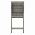thumbnail image 4 of Bush Furniture Key West Over The Toilet Storage Cabinet in Driftwood Gray, 4 of 7