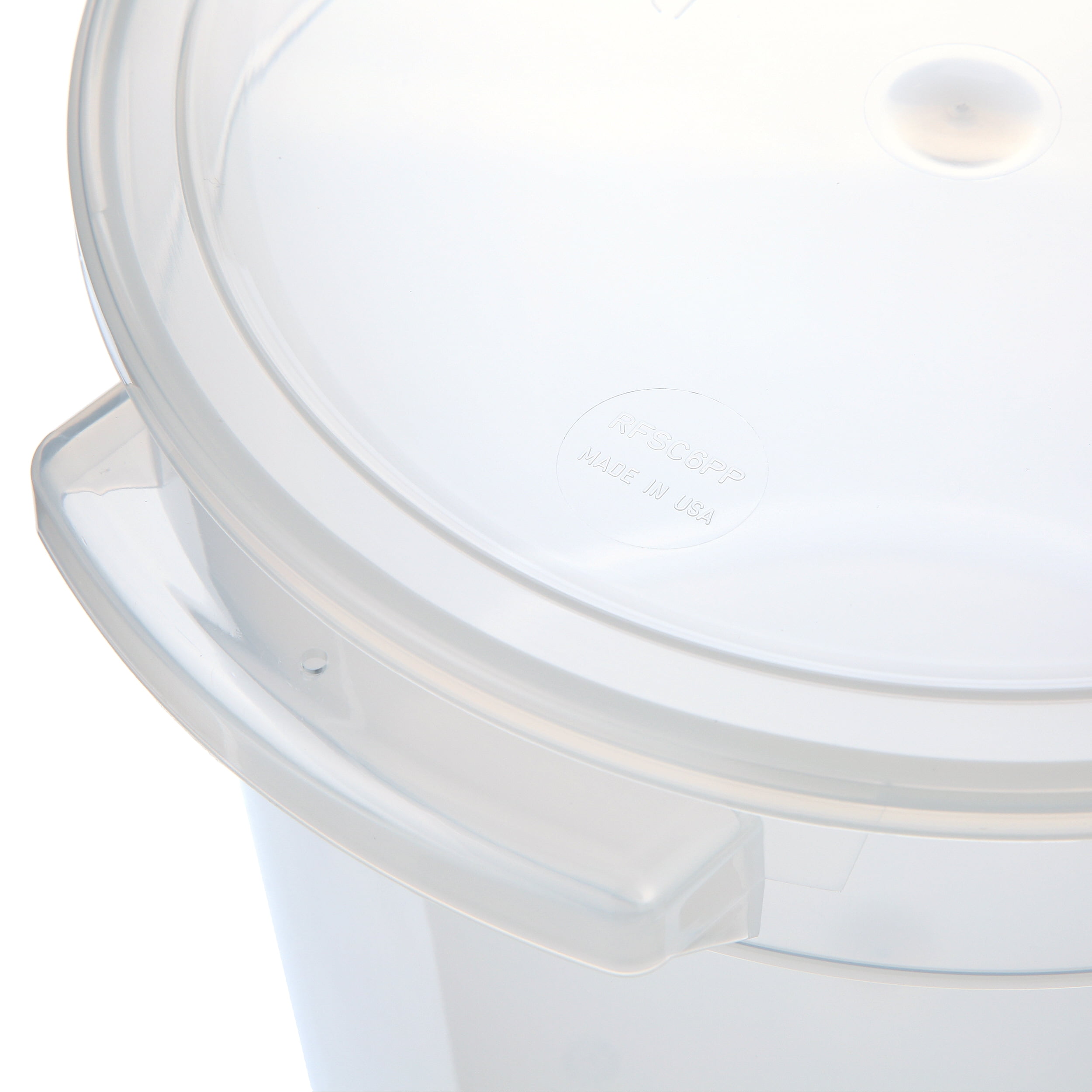 Cambro Food Storage Containers and Covers, 6 Quart, 2 Pack