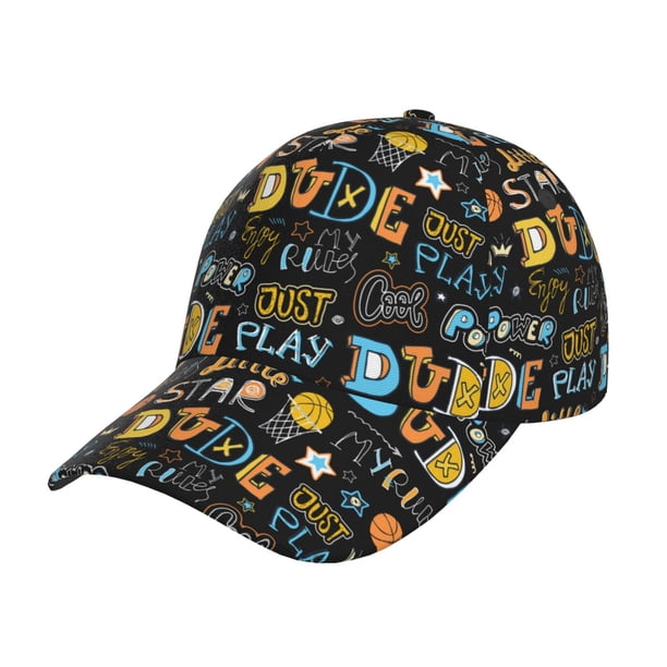 Balery Basketball Gorra de béisbol de tamaño ajustable para correr, entrenar y actividades al aire libre. Gorra de papá para todas las estaciones.