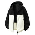 thumbnail image 2 of Summer Hoodie for Men Long Sleeve Solid Color Zipper Pocket Casual Jacket Plus Size Save 65% Instantly!, 2 of 8