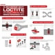 thumbnail image 4 of Fijador de Roscas Loctite 262 Rojo Tubo de 6 mL Aprobado por OEM, 4 of 5