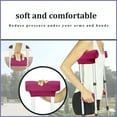thumbnail image 3 of CAVENDY Underarm Crutch Pads & Hand Grip Covers, 4-Piece Set, Non-Slip, Washable, Universal Fit, 3 of 6