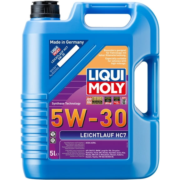 HC7 5W30 Aceite Sintético LIQUI MOLY Para Motores Gasolina/Diesel 5L