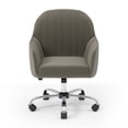 thumbnail image 2 of FOA 2-Piece 60 Inch Antique White Wood Lift Top Desk and Home Office Chair Set, 2 of 15