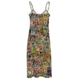 thumbnail image 6 of Vintage Comic Book Pattern Sleeveless Dress summer outfits for women elegant women's dresses for wedding, 6 of 6