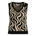 thumbnail image 5 of No Boundaries Women’s V-Neck Sweater Vest, 5 of 5