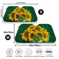 thumbnail image 3 of Haiem Sunflowers in Bucket Car Windshield Sun Shade - Blocks UV Rays Sun Visor Protector, Sunshade to Keep Your Vehicle Cool, Universal Fit SUV Van Sedan-Small, 3 of 7