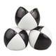 thumbnail image 2 of 3 pelotas de malabarismo con bolsa de almacenamiento, bolas de lanzamiento de actividades acrobáticas de colores Blanco negro, 2 of 9