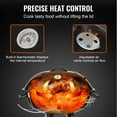 thumbnail image 4 of VEVOR 22 inch Kettle Charcoal Grill BBQ Portable Grill Outdoor Barbecue Cooking - 22'', 4 of 5