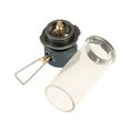 thumbnail image 7 of Butane Gas Light Portable Lamp Light Compact Butane Gas Light Lantern Outdoor Use Only for Camping Picnic Mini Lightweight Durable Aluminum Alloy Copper Stainless Steel Construction Silver, 7 of 7