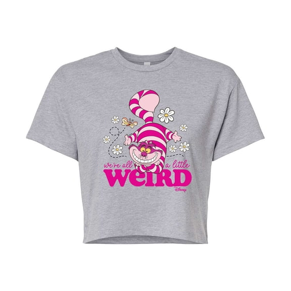 Disney - Alice In Wonderland Cropped Graphic T-Shirt