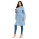 thumbnail image 2 of Gabardina de mezclilla Roman Fashion /Juvenil, DC001 (Mezclilla tono claro) azul G, 2 of 4