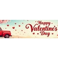 thumbnail image 4 of Valentine's Day Cupid Banner Backdrop Roses Background Romantic Party Decoration Photography Props Decors Valentines, 4 of 4