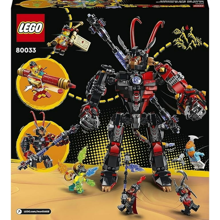 LEGO Monkie Kid 80033 Evil Macaque's Mech - Walmart.com