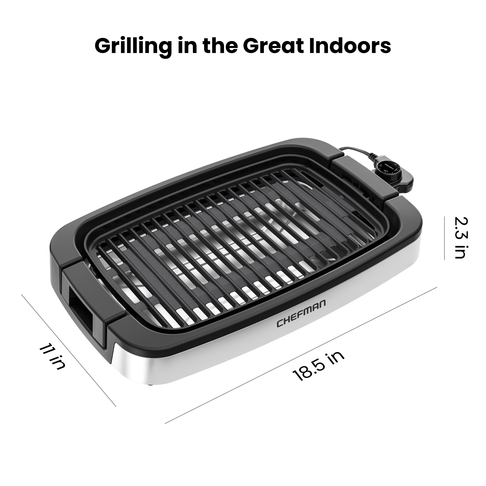 Chefman 6-Serving Electric Indoor Grill, Smokeless photo 7