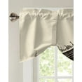 thumbnail image 2 of Black And White Train Window Curtain Bedroom Roman Curtain Adjustable Tie Up Curtain for Small Window Rod Pocket, 2 of 6