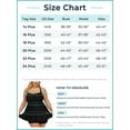 thumbnail image 7 of Summer Mae Plus Size Tankini Women 2 Pieces Swimsuits with Shorts Flowy Bathing Suits, 7 of 7
