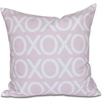 Simply Daisy 16" x 16" Valentine Print Outdoor Pillow