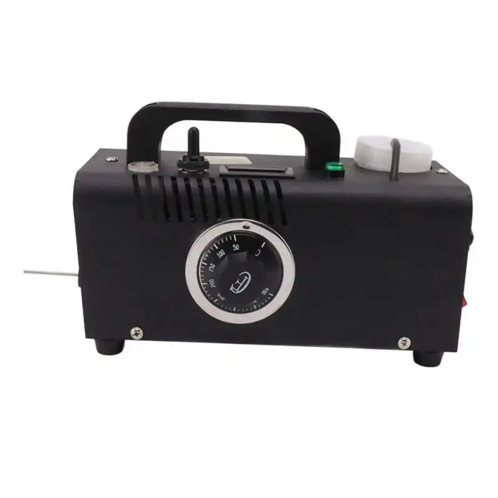 12V Mite Spray Fog Machine With Handle Iron Outdoor Electric Smoke Machine For Mite Bees Removal 250W ,Simple and Efficient