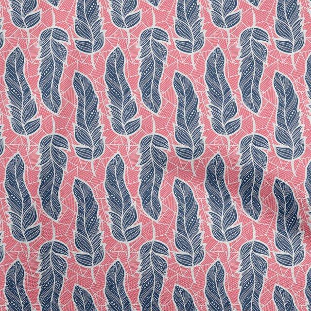 oneOone Rayon Light Pink Fabric African Sewing Craft Projects Fabric Prints By Yard 56 Inch Wide