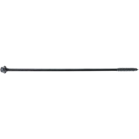 FastenMaster 5018982 10 in. Timberlok Hex E-Coat Structural Wood Screws - Pack of 50