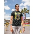 thumbnail image 2 of Razor Ramon Retro Bad Guy Black T-shirt, 2 of 4