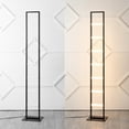 thumbnail image 6 of JONATHAN Y Ivan 59.3" Minimalist Modern Iron Ladder Dimmable Integrated LED Floor Lamp, Black, JYL1709A, 6 of 7