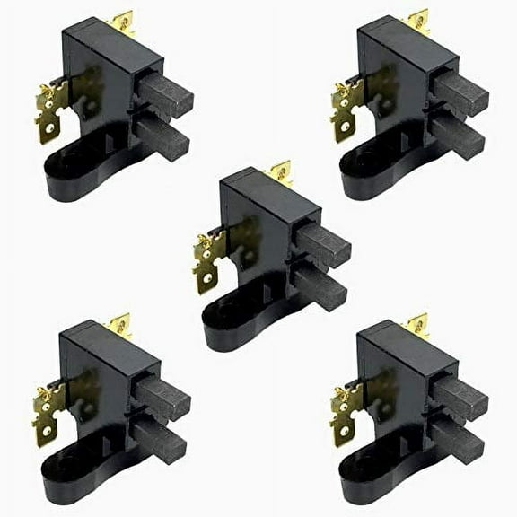 5PCS Carbon Brush Assembly For Harbor Freight Predator Chicago Electric For Honda For Clone Champion For Generac Coleman Powermate Wen Westinghouse Duromax All Power Generator