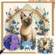 thumbnail image 1 of Kit 5D DIY Con Cuentas Cuadradas Parcial AB 45x45cm, 1 of 9