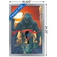 thumbnail image 3 of Justice League vs. Godzilla vs. Kong - Superman & Godzilla Wall Poster, 14.725" x 22.375" Framed, 3 of 5
