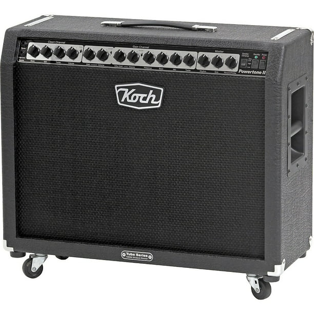 Koch Powertone II EL34 120W 2x12 Tube Guitar Combo Amp Black