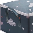 thumbnail image 2 of Bolsa De Almacenamiento De Ropa De Edredón Caja de almacenamiento de ropa Bolsa de almacenamiento de edredón duradero para edredones Ropa de cama (M Azul) Tmvgtek Libre de BPA, 2 of 9