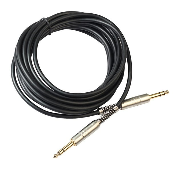 Cable de interconexión de audio estéreo balanceado TRS macho a macho de 6,35 mm y 1/4 de pulgada 5 m (164 pies)