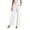 White, variant on ZRBYWB Women's Pants Women Wide Leg Pants For Women Work Business Casual High Waist Dress Pants Flowy Trousers Office Pants For Women