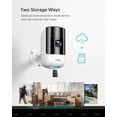 Voger ME720 Outdoor Security Camera, 1080P Wireless Powered with Dual