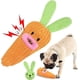thumbnail image 1 of Plush Squeaky Dog Toys Interactive Cute Food Dispensing Puppy Pet Puzzle Toys Small Medium Dogs IQ Training Teething, 1 of 4