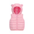 thumbnail image 4 of Kids Hooded Puffer Vest Lightweight Sleeveless Outerwear Zipper Closure Warm Gilet for Boys and Girls Winter Fall Spring, 4 of 4