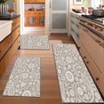 thumbnail image 2 of Farmhouse Kitchen Rugs Set 3 Piece, Boho Kitchen Mats for Floor, Non-Slip Kitchen Rug Waterproof Mats for Kitchen, Runner Rugs for Hallway Laundry Holiday Sink Decor, 2 of 12