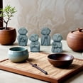 thumbnail image 2 of SharkTRUE Exquisite Small Monk Buddha Statue: Durable, Artistic & Versatile Home Decor, 2 of 8