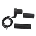 thumbnail image 1 of Empuñaduras De Acelerador, Goma Resistente Al Desgaste, Resistente Al Agua, Absorción De Impactos, Empuñadura De Acelerador De Bicicleta Para Manillares De 22,5 Mm, 1 of 7